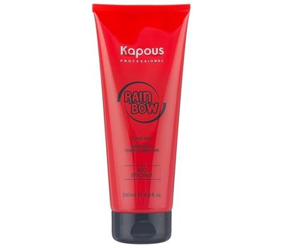 Kapous Rainbow - Краситель прямого действия для волос Красный 200мл - вид 1 миниатюра
