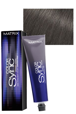Matrix SoColor Sync Pre-Bonded - Краска для волос 7AA Средний блондин глубокий пепельный 90мл - вид 1 миниатюра