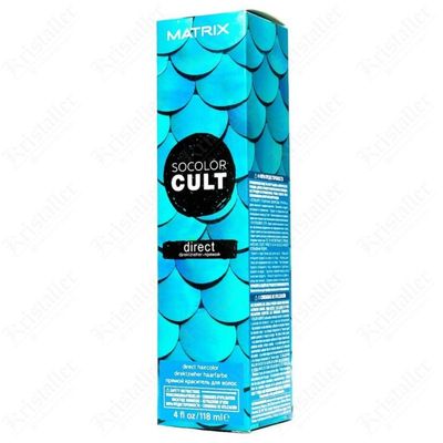 Matrix Socolor Cult Black - Краситель прямого действия Пыльный голубой 118 мл - вид 1 миниатюра