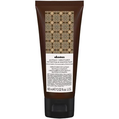 Davines Alchemic Conditioner Chocolate - Кондиционер для натуральных и окрашенных волос (шоколад) 60мл - вид 1 миниатюра