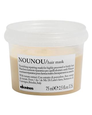 Davines NouNou Nourishing Repairing Mask - Восстанавливающая маска для глубокого питания волос 75 мл - вид 1 миниатюра