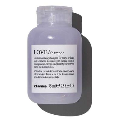 Davines Love Lovely smoothing shampoo - Шампунь для разглаживания завитка 75 мл - вид 1 миниатюра