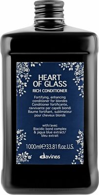Davines Heart Of Glass Rich Conditioner - Питательный кондиционер для защиты и сияния блонд 1000 мл - вид 1 миниатюра
