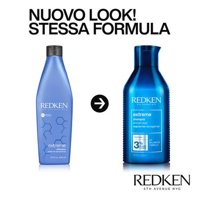 Redken Extreme Shampoo - Шампунь для восстановления поврежденных волос (Реновация) 300мл - вид 1 миниатюра