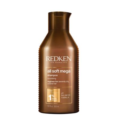 Redken All Soft Mega Shampoo - Шампунь для очищения, питания и смягчения очень сухих и ломких волос (Реновация) 300 мл - вид 1 миниатюра