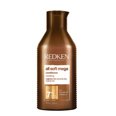 Redken All Soft Mega Conditioner - Кондиционер для очищения, питания и смягчения очень сухих и ломких волос (Реновация) 300 мл - вид 1 миниатюра