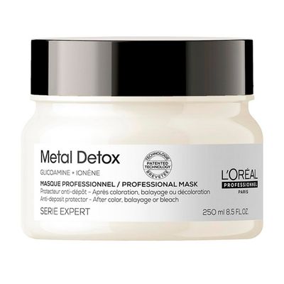 Loreal (Лореаль) Metal Detox Mask - Маска для восстановления окрашенных волос 250 мл (Реновация) - вид 1 миниатюра
