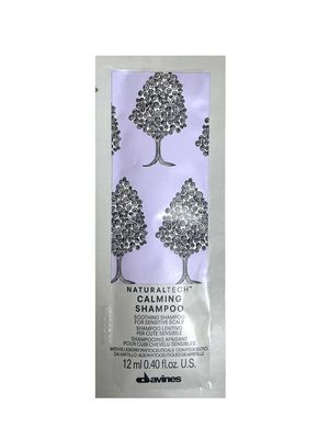 Davines Natural Tech Calming Shampoo - Успокаивающий шампунь для чувствительной кожи головы 12мл - вид 1 миниатюра