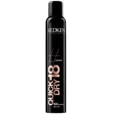Redken Quick Dry 18 Hairspray - Спрей средней степени фиксации для сохранения формы 400 мл - вид 1 миниатюра