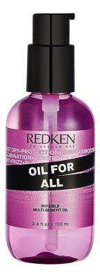 Redken Oil For All Мультифункциональное масло для укладки и блеска волос, 100 мл - вид 1 миниатюра