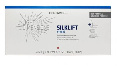 Goldwell Light Dimensions Silk Lift Strong - Осветляющий порошок 500 г - вид 1 миниатюра