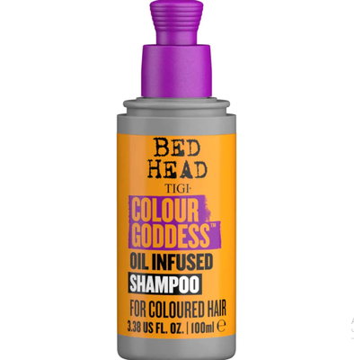 TIGI Bed Head Colour Goddess Oil Infused Shampoo - Шампунь для окрашенных волос Mini 100 мл - вид 1 миниатюра
