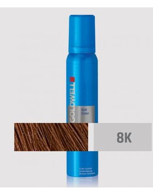 Goldwell LightDimensions Soft Color - Мягкая тонирующая пенка для волос 8K 125мл - вид 1 миниатюра