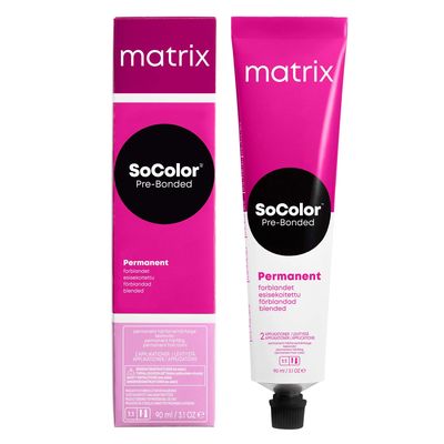 Matrix SoColor Pre-Bonded - Краска для волос 4VR+ 90мл - вид 1 миниатюра