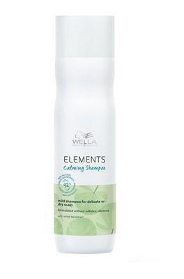 Wella Elements Calming Shampoo Успокаивающий шампунь 250 мл - вид 1 миниатюра