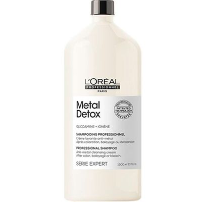 Loreal (Лореаль) Metal Detox Shampoo - Шампунь для восстановления окрашенных волос 1500мл (Реновация) - вид 1 миниатюра