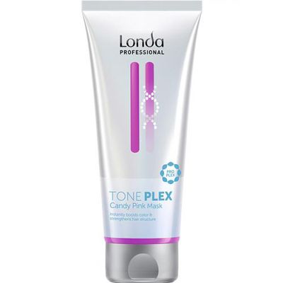 Londa Toneplex Candy Pink Mask - Маска для волос розовая карамель 200 мл - вид 1 миниатюра