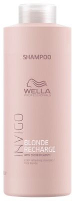 Wella Сolor recharge Шампунь для освежения и поддержания цвета холодных светлых оттенков Cool Blonde 1000мл - вид 1 миниатюра