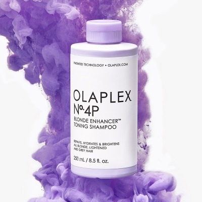 Olaplex No.4P Blonde Enhancer Toning Shampoo - Шампунь тонирующий (Система защиты для светлых волос) 250мл - вид 3 миниатюра