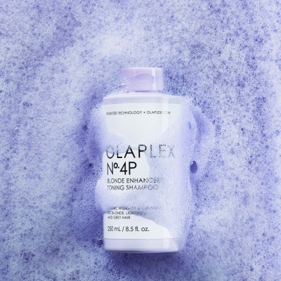 Olaplex No.4P Blonde Enhancer Toning Shampoo - Шампунь тонирующий (Система защиты для светлых волос) 250мл - вид 5 миниатюра