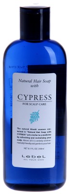 Lebel CYPRESS - Шампунь для кожи головы и сухих волос Кипарис 30мл Travel - вид 1 миниатюра