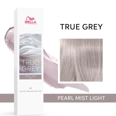 Wella True Grey Тонер для натуральных седых волос Pearl Mist Light 60мл - вид 1 миниатюра