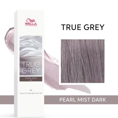 Wella True Grey Тонер для натуральных седых волос Pearl Mist Dark 60мл - вид 1 миниатюра