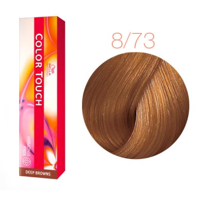 Wella Color Touch Интенсивное Тонирование 8/73 светлый блондин коричнево-золотистый 60мл - вид 1 миниатюра