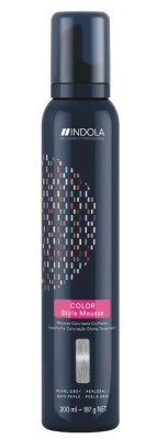 Schwarzkopf (шварцкопф) Indola Color Style Mousse Оттеночный мусс для укладки волос Жемчужный Серый 200мл - вид 1 миниатюра