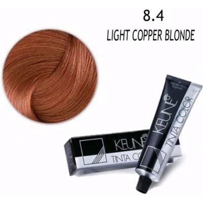 Keune Tinta Color - Стойка краска для волос 8.4 Светлый медный блондин 60 мл - вид 1 миниатюра